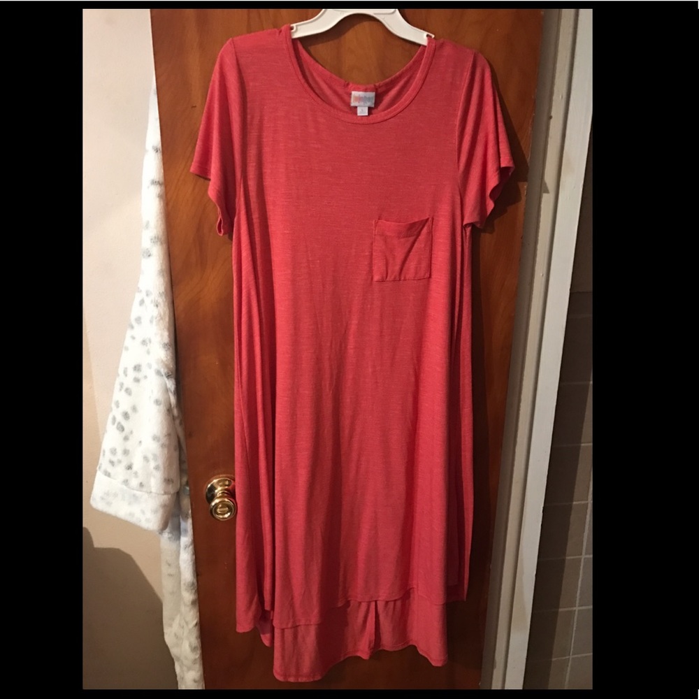 Large - pink Lularoe Carly